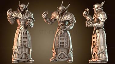 3D модель Торговец с монетой (STL)