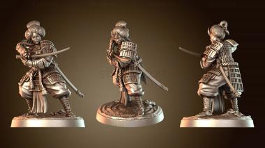 3D модель Женщины-мистики из Ложи Траппера Они (STL)