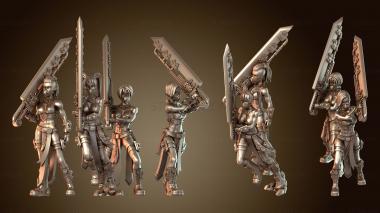 3D модель Войска Меча и (STL)