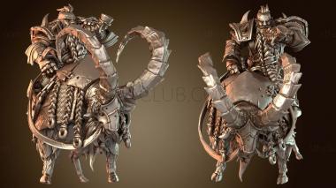 3D модель Повернуть Волосы (STL)