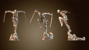 3D модель Тайлер Бронис Дэдпул Сила Marvel Powers (STL)