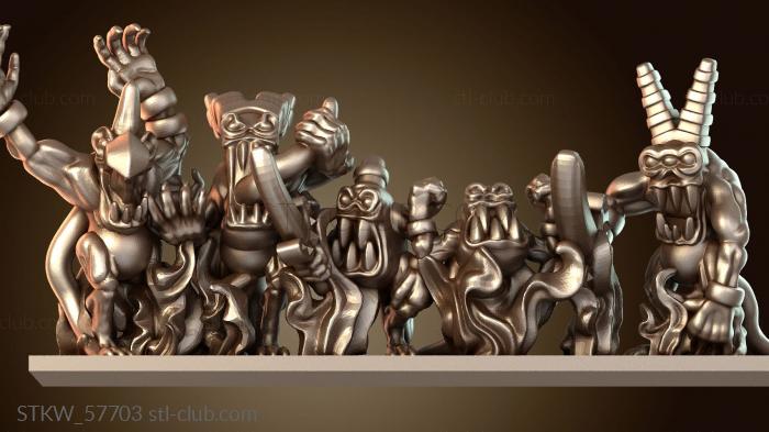 Military Пламенная полоса Тзинча