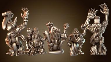 3D модель Сияющая полоса пламени Тзинча (STL)