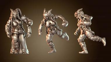 3D модель Валькирия Молчаливая (STL)