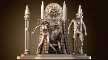 3D модель Диорама вампира (STL)