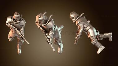 3D модель Нападение ветеранов (STL)