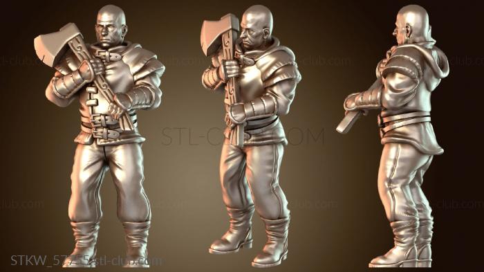 Military Деревенский топорщик