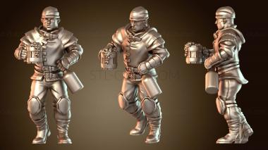 3D модель Пивная кружка «Деревенский житель» (STL)