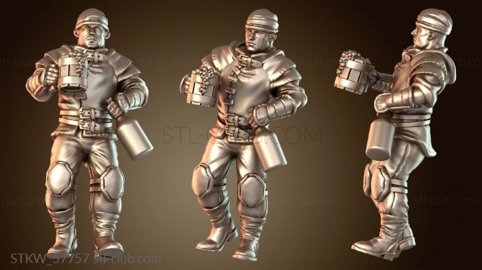 Military Поджаренная кружка пива «Деревенский житель»