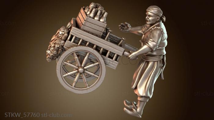 Military Тележка деревенского жителя