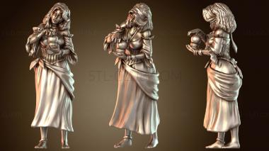 3D модель Деревенская гадалка (STL)