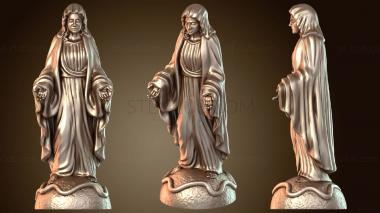 3D модель Статуя Девы Марии (STL)