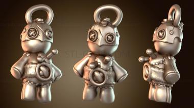 3D модель Кукла в стиле вуду Огр Злой (STL)