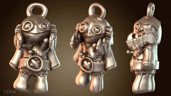 Military Кукла в стиле вуду Огр Твистед