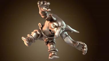 3D модель Гноблар Мистик в стиле вуду (STL)