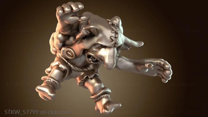 Military Гноблар в стиле вуду Огр Проклятый