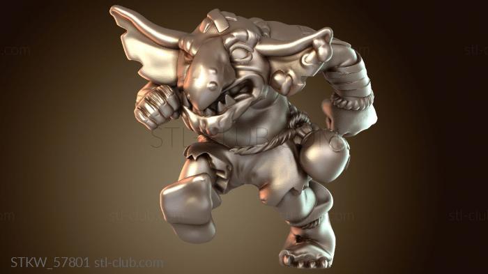 Military Гнобларл в стиле вуду