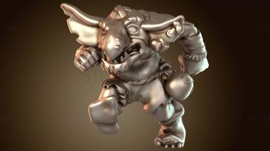 3D модель Гнобларл в стиле вуду (STL)