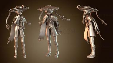 3D модель Странник Скарамуш Геншин Удар (STL)