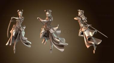 3D модель Связь эльфа с оружием Аркан (STL)