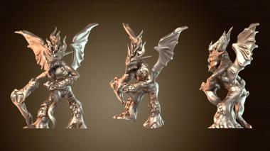 3D модель Еженедельник XVII Земля и Огонь Лава Имп (STL)