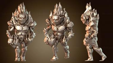 3D модель Еженедельник XVII Земля и Огонь Магналье (STL)