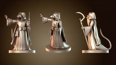 3D модель Волшебник-крысовик (STL)