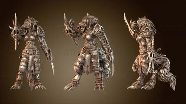 3D модель Оборотень-авантюристка (STL)