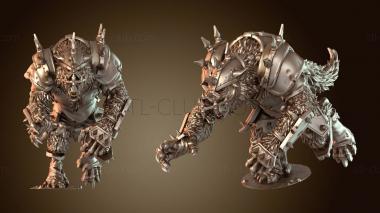 3D модель Оборотни ШЛЕМ Оборотня (STL)