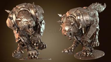 3D модель Оборотни оборотень Диковинный (STL)