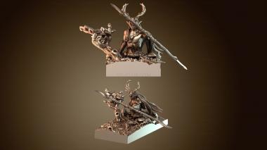 3D модель Дикие Охотники (STL)