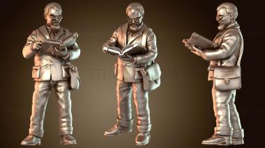 3D модель Уильям Дайер Горы Безумие Уильям Элдрич (STL)