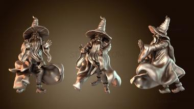 3D модель Волшебник-чародей (STL)