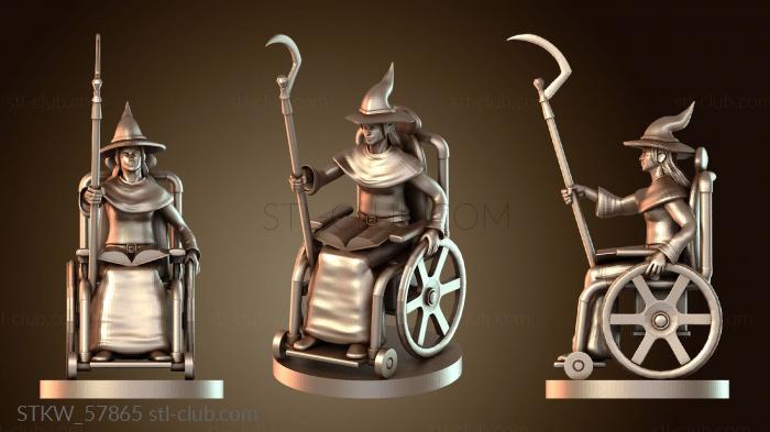 Military Волшебники: женщина-волшебница в инвалидной коляске