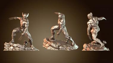 3D модель Росомаха коричневая укпу Antebrazo D (STL)