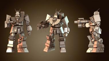 3D модель Росомаха Р. Сэвидж (STL)