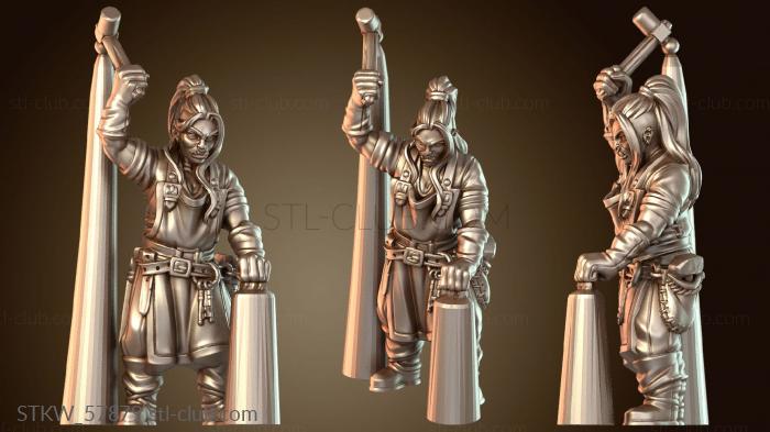 Military ЖЕНЩИНА-КУЗНЕЦ