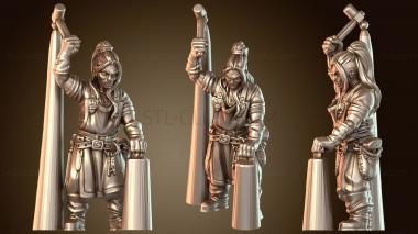 3D модель ЖЕНЩИНА-КУЗНЕЦ (STL)