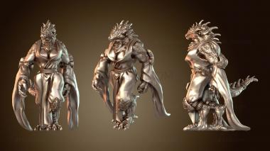 3D модель Женщина DB Сильная (STL)