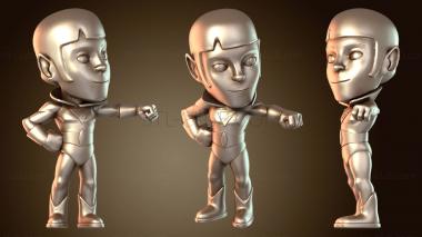 3D модель Чудо-близнецы Чиби Зан Игривый (STL)