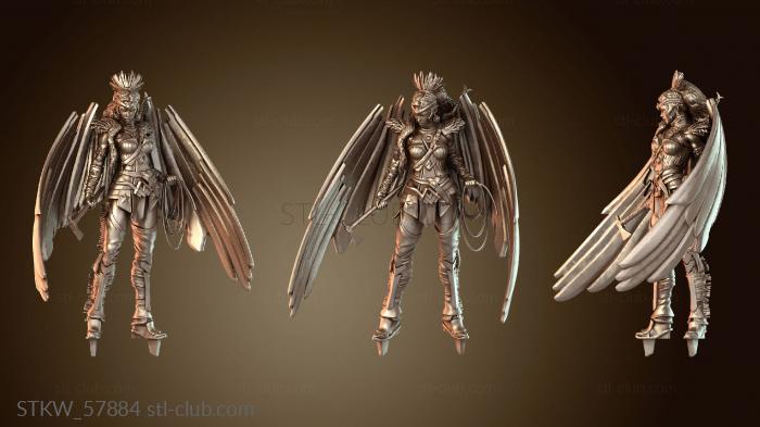 Military Мини Чудо-женщина с крыльями