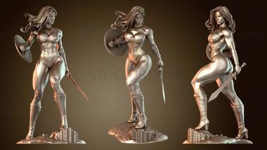 3D модель Чудо-женщина Ян Блейд (STL)