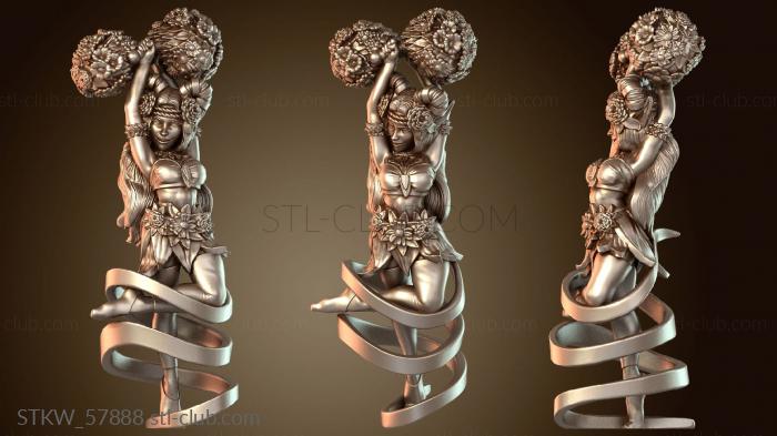 Military Лесные эльфы, болельщица, радостная