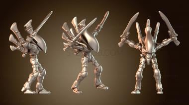 3D модель Смертоносный клинок-призрак (STL)