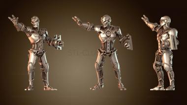 3D модель Ксен Ти (STL)