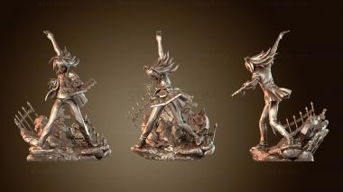 3D модель Ями Бакура из yugioh (STL)