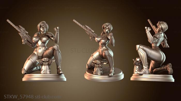 Military Девушка-Йода Сабина и малышка VX