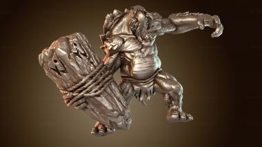 3D модель Тролль Рождественской ночи (STL)