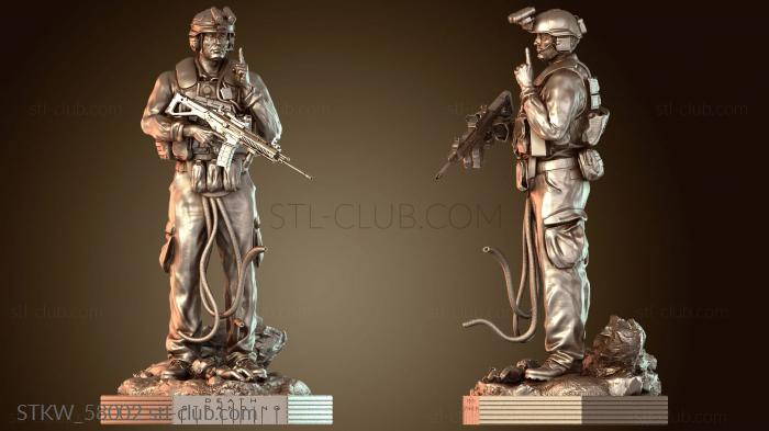 Military KC Клифф Унгер Death Stranding