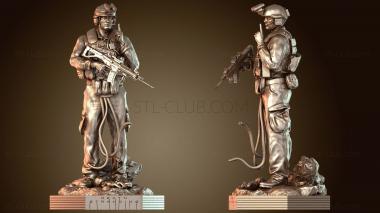 3D модель KC Клифф Унгер Death Stranding (STL)